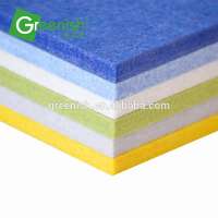 Polyester fiber acoustic panel