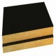 Soundproofing Rockwool Insulation Board Faced With Black Glass Tissue