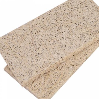 Wood Wool Acoustics Panel / Soundproofing Colorful Interior Decorating Materials For Places Needing Sound-absorbing